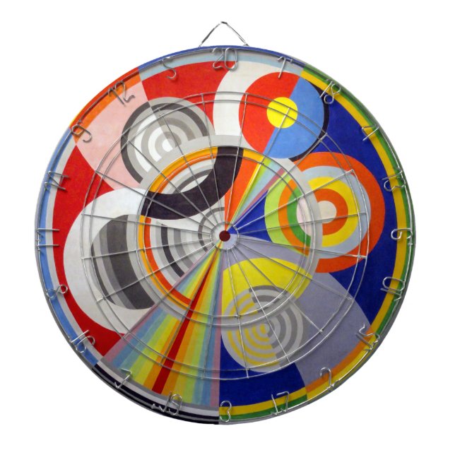 Rhythm No 1 | Robert Delaunay | Darttavla (Framsidan)