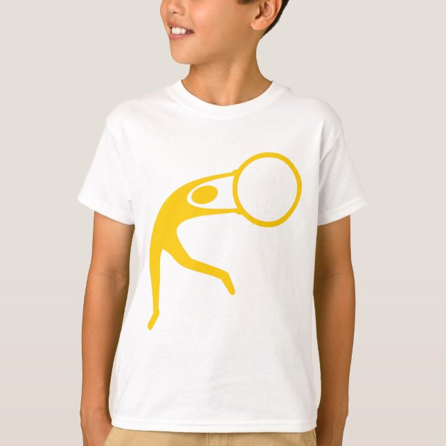 Rhythmic Gymnastic Figur - Amber T-shirt (Framsida)