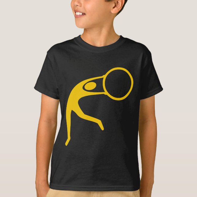 Rhythmic Gymnastic Figur - Amber Tee Shirt (Framsida)