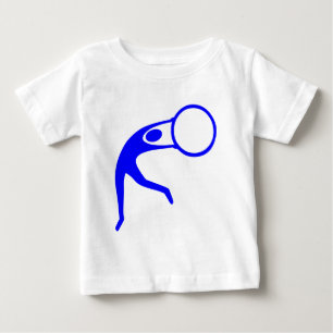Rhythmic Gymnastic Figur - Blue Tee
