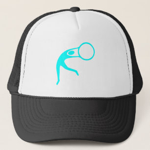 Rhythmic Gymnastic Figur - Cyan Keps