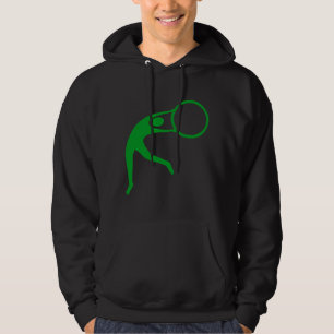 Rhythmic Gymnastic Figur - Grass Grönt Sweatshirt Med Luva