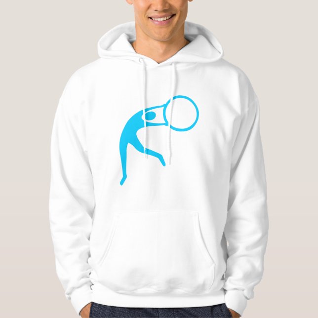 Rhythmic Gymnastic Figur - Himlar Blue Sweatshirt (Framsida)