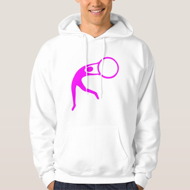 Rhythmic Gymnastic Figur - Magenta Sweatshirt (Framsida)