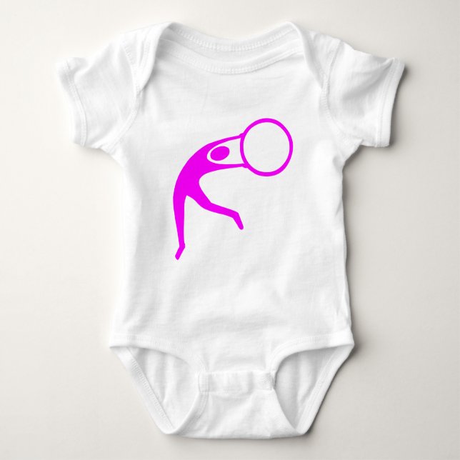 Rhythmic Gymnastic Figur - Magenta Tee (Framsida)