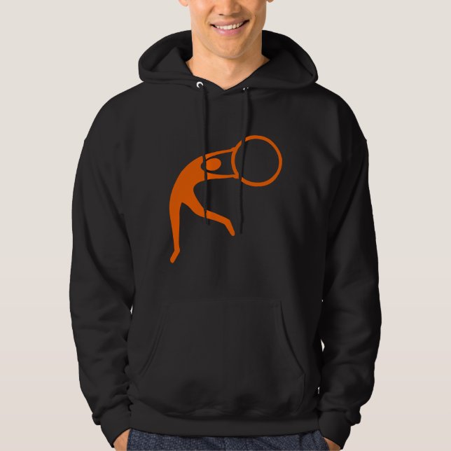 Rhythmic Gymnastic Figur - Orange Sweatshirt (Framsida)