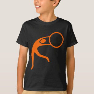Rhythmic Gymnastic Figur - Orange T Shirt