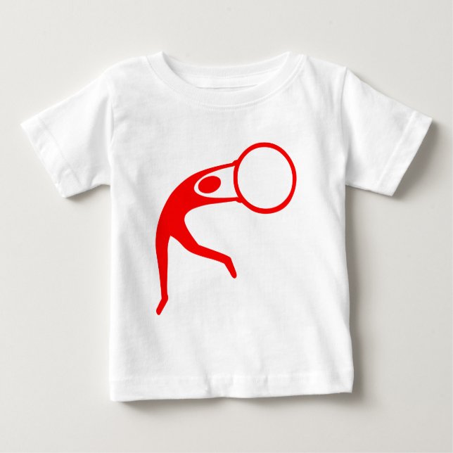 Rhythmic Gymnastic Figur - Red T-shirt (Framsida)