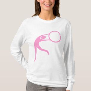 Rhythmic Gymnastic Figur - Rosa T-shirt