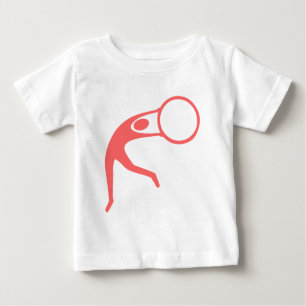 Rhythmic Gymnastic Figur - Tropical Rosa Tee