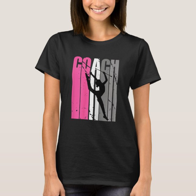 Rhythmic Gymnastics Life Instructor Choreograf T Shirt (Framsida)