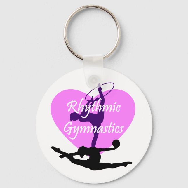 Rhythmic Gymnastics Nyckelring (Framsida)