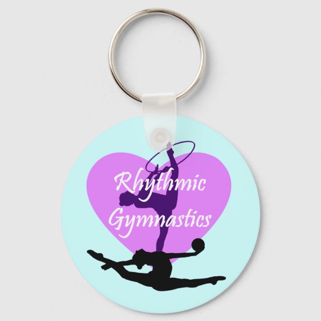 Rhythmic Gymnastics Nyckelring (Framsida)