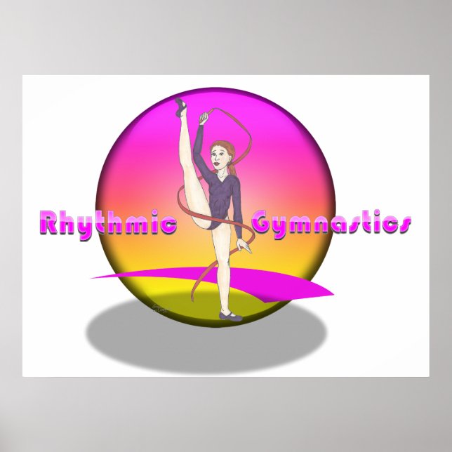 Rhythmic Gymnastics Poster (Framsidan)
