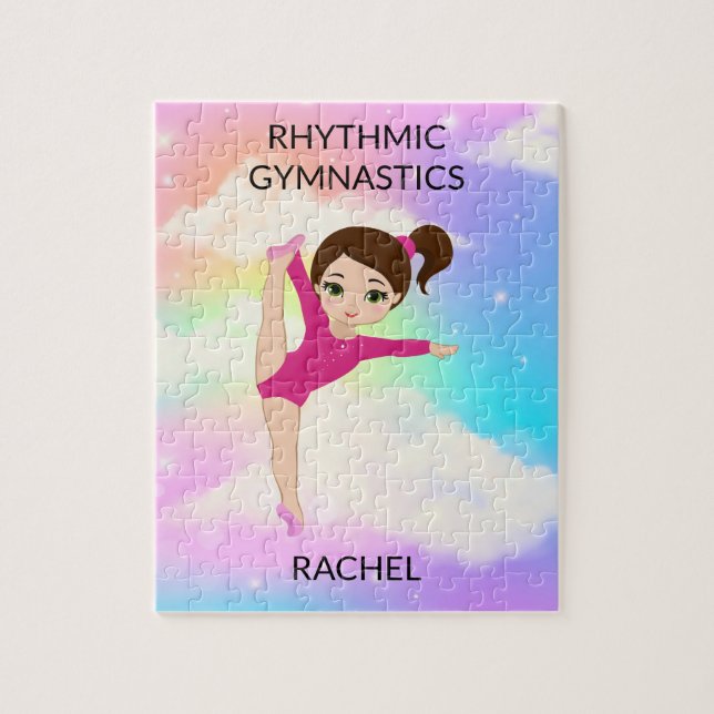 RHYTHMIC GYMNASTICS RAINBOW PUZZLE PUSSEL (Vertikal)