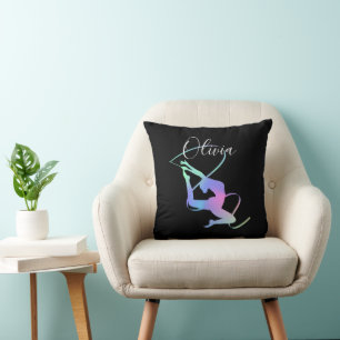 Rhythmic Gymnastics Ribbon Dekorativ kudde - Elega