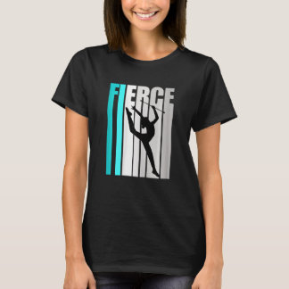 Rhythmic Gymnastics Turcoise Fierce Teammate T Shirt