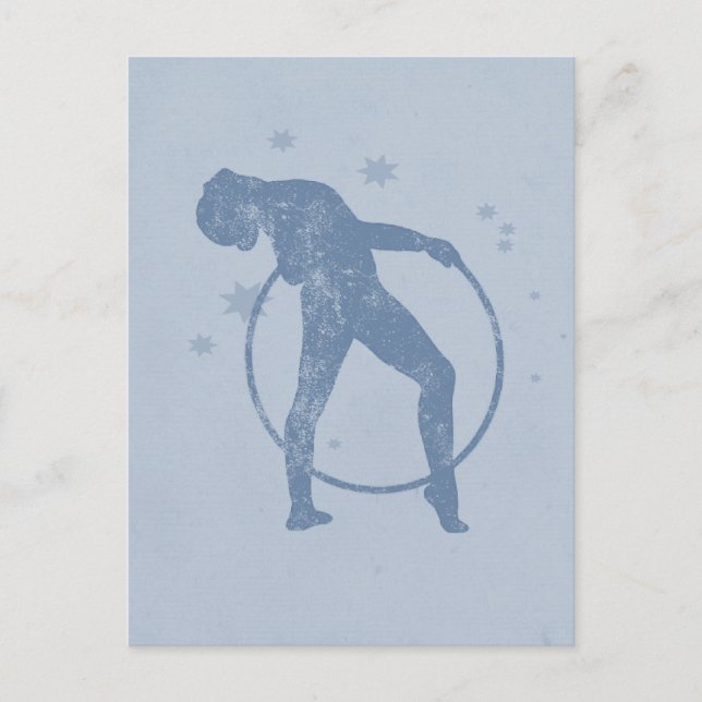 Rhythmic Gymnastics Vykort (Framsida)