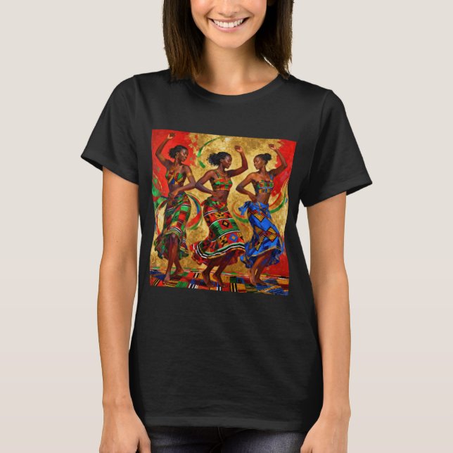 Rhythms in Colour – Black History Celebration T Shirt (Framsida)