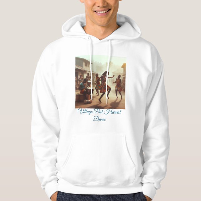 Rhythms of Abundance: Post-Harvest Joy Hoodie (Framsida)