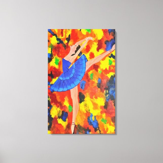 Rhythms of Fire Canvastryck (Framsida)