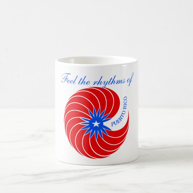 Rhythms PUERTO RICO Kaffemugg (Center)