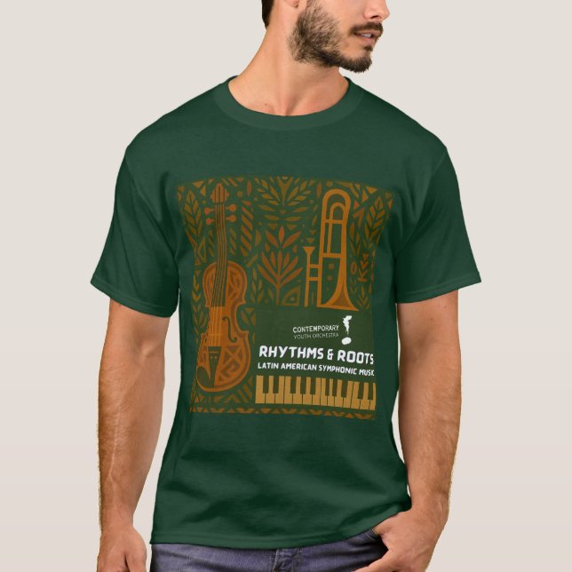 Rhythms & Roots Men's Tee (Framsida)