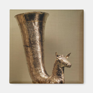 Rhyton i form av en ibex, från Iran Magnet