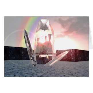 Ri Crystal of Lemuria Hälsningskort