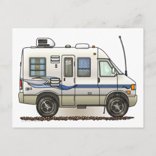 Rialta Wbollago Camper RV Vykort