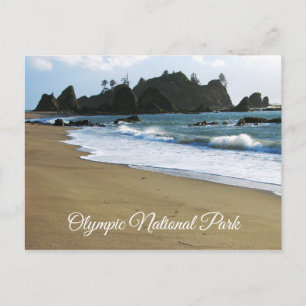 Rialto Beach, Olympic National Park, Washington Vykort