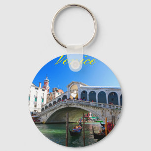 Rialto Bridge Venedig - Pro Photo Nyckelring