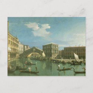 Rialto Bridge, Venedig Vykort