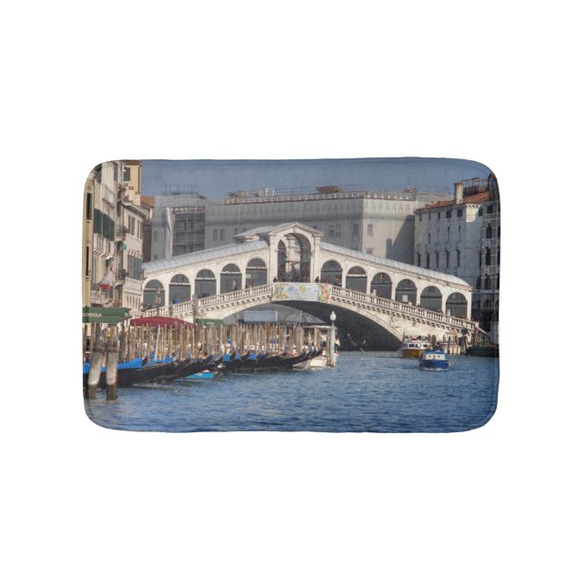 Rialto Bridge Venice Italien Badrumsmatta (Framsidan)