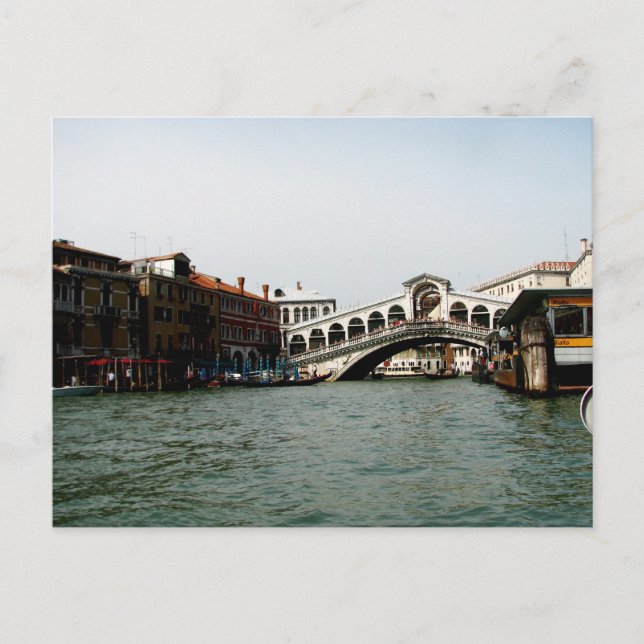 Rialto Bridge Vykort (Framsida)