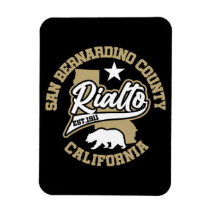 Rialto,Kalifornien Magnet