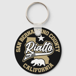 Rialto,Kalifornien Nyckelring