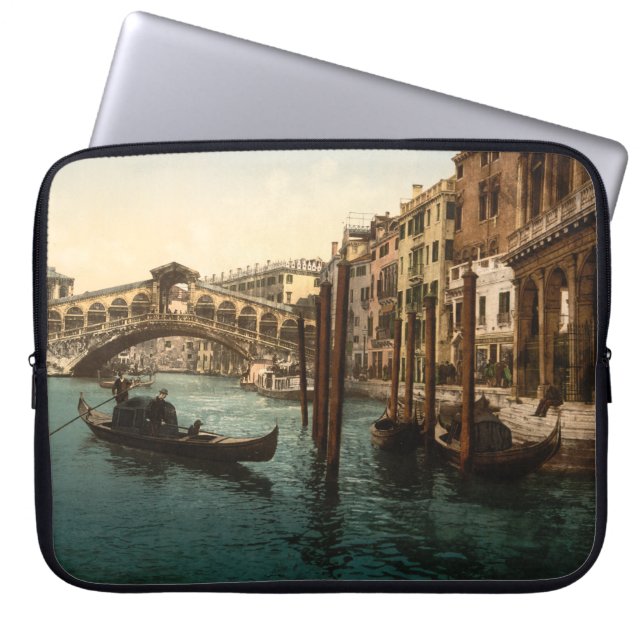 Rialto överbryggar I, Venedig, italien Laptop Sleeve (Framsidan)