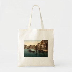 Rialto överbryggar I, Venedig, italien Tygkasse