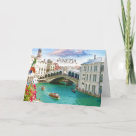 Rialto överbryggar i Venedig | Venezia, Kort