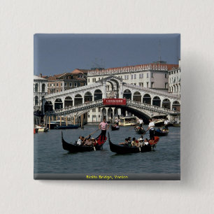 Rialto överbryggar, Venedig Knapp