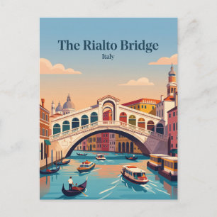 Rialtobron Italien Vykort