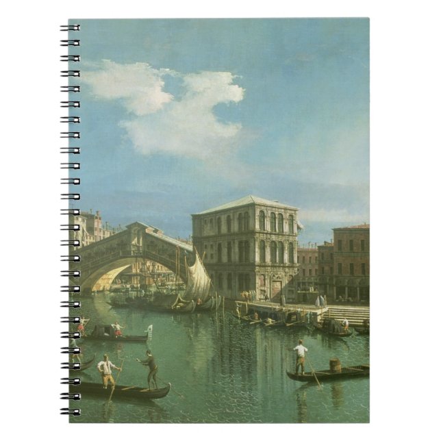 Rialtoen överbryggar, Venedig Anteckningsbok (Framsidan)