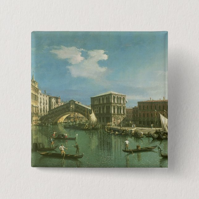 Rialtoen överbryggar, Venedig Knapp (Framsida)
