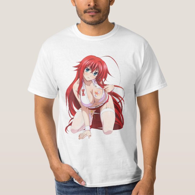 Rias Gremory Bikini T Shirt (Framsida)