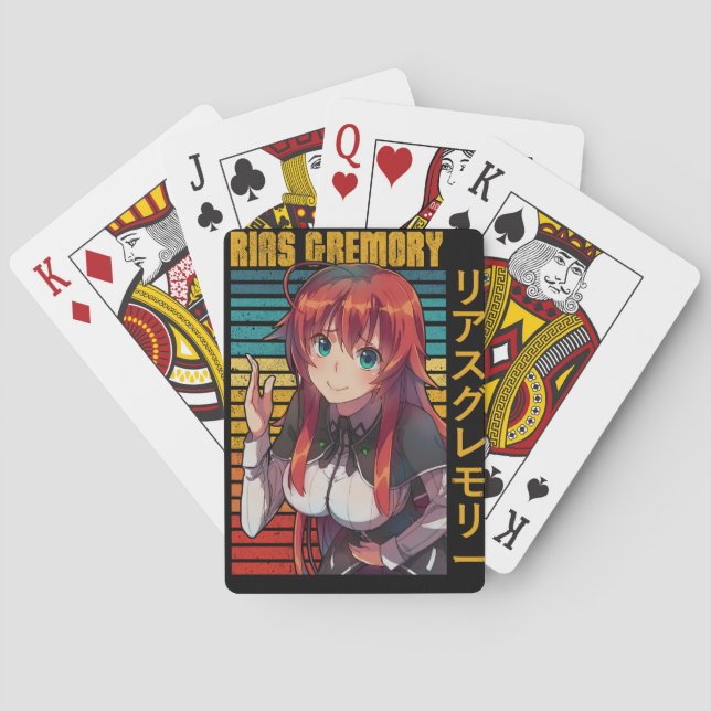 Rias Gremory  Casinokort (Baksidan)
