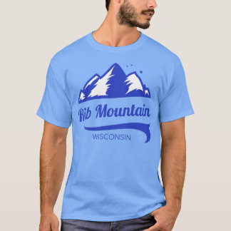 Rib Mountain ski Wisconsin 1 T Shirt