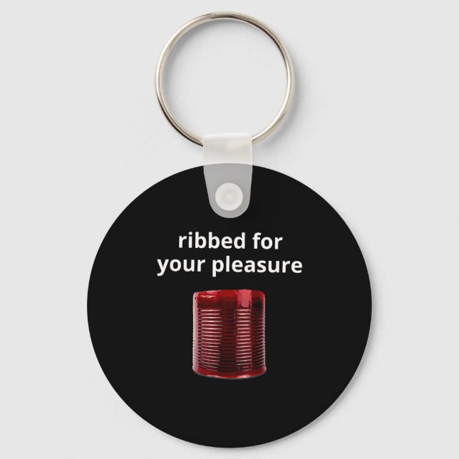 Ribbed For Your Pleasure, Ribbed Cranberry Sauce  Nyckelring (Framsida)