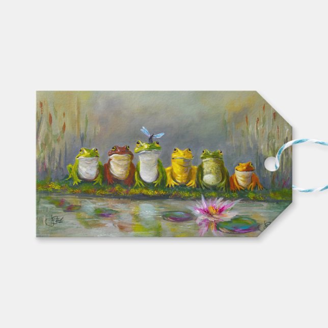 Ribbit-floden Presentetikett (Framsidan (Horisontell))
