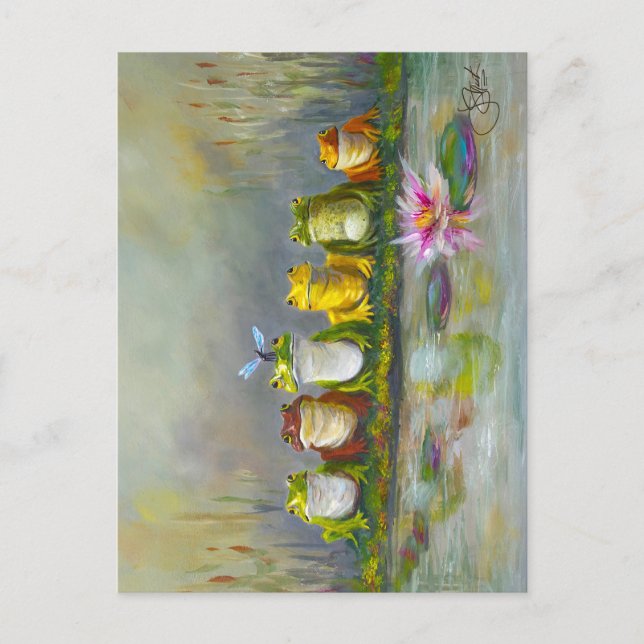 Ribbit-floden Vykort (Framsida)
